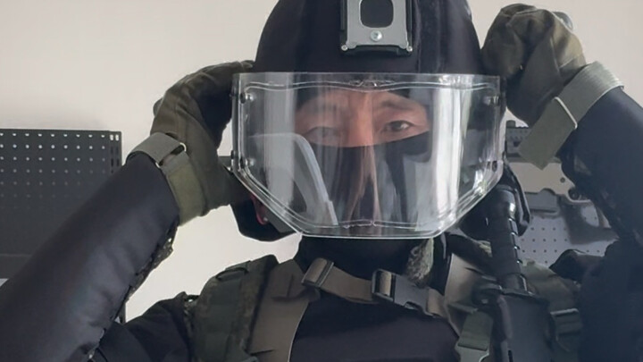 My 50-year-old dad cosplayed as the Deep Blue Instructor.