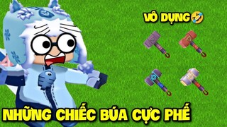 MEOWPEO SINH TỒN PHIÊN BẢN MỚI: NHỮNG CHIẾC BÚA TRỞ NÊN SIÊU PHẾ TRONG MINI WORLD