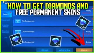 HOW TO GET DIAMONDS & FREE PERMANENT SKIN IN THIS EVENT! (LEGIT) - MOBILE LEGENDS BANG BANG