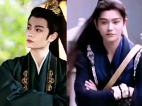 The same ponytail shaking action can be used to show a 10-year age difference. Ding Yuxi always puts