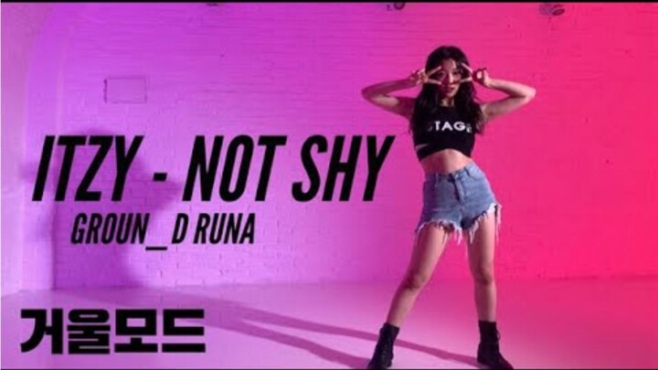 [Bản sao chất lượng cao Not Shy] ITZY - “Not Shy” được sao chép từ @GROUN_D RUNA - YouTube