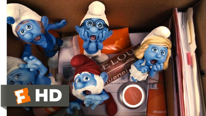 The Smurfs (2011) - Meeting the Smurfs Scene (4/10) | Movieclips