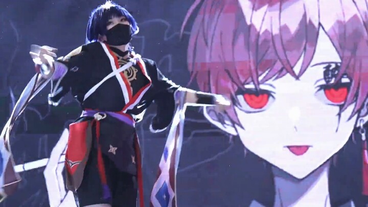 [Genshin Impact] Sanbing performs at the comic exhibition, I want to make a love with Sanbao! "Unkno