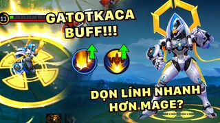 Tốp Mỡ | GATOTKACA MỚI: SKILL 1 DỌN LÍNH NHANH GẤP ĐÔI CYCLOPS? SKILL 2 "CC" LÂU-VÃI-NỒI! | MLBB