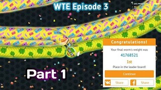 Wormate.io 41.7 Million New Personal Best | Wormate Teaming Event | Official Video | S02EP03-1