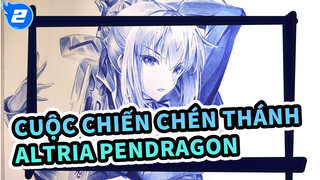 [Cuộc Chiến Chén Thánh] Vẽ Altria Pendragon bằng bút bì_2
