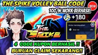 NEW 4 COUPON CODE THE SPIKE HARI INI KODE KUPON THE SPIKE VOLLEYBALL STORY TERBARU SEPTEMBER 2023