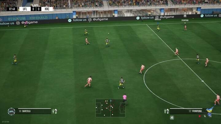 Squad League • United Football 75 🆚️ Froos Control