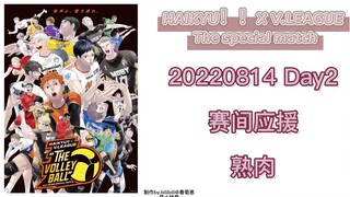 【自制字幕】排球少年！！xV联盟 The Special Match 20220814 Day2 赛间应援