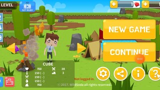 mine survival/mobile game