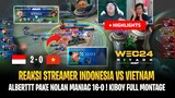 Alberttt Pake Nolan Langsung Maniac 16-0 Cuy ! Indonesia Lanjut Playoff ! Reaksi Streamer INA vs VIE