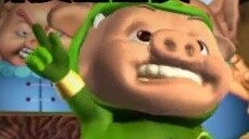 Sau 3000 năm, Pig Man cuối cùng cũng tái sinh và quay trở lại Thời đại Pig, chuẩn bị lấy lại quả cầu