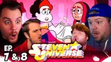 Steven Universe Episode 7 & 8 Group Reaction | Bubble Buddies & Serious Steven