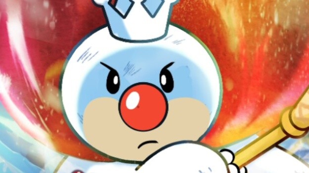 "The Snow King Arrives" (X) "Mole Manor Ice Age" (✔)
