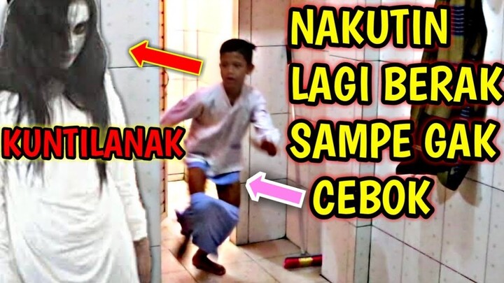 ngakak😂 prank orang lagi boker sampe belum cebok lari kocar kacir