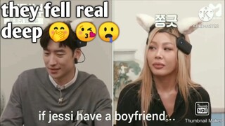 male k celebrities crushing over jessi (I mean who wouldn't??)