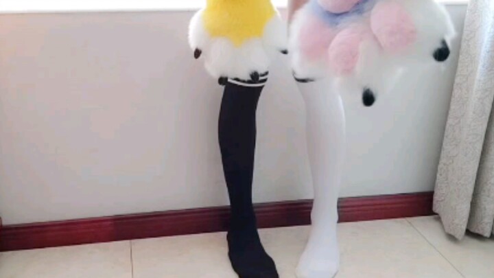 Costume binatang × Busana wanita = Kebahagiaan kuadrat