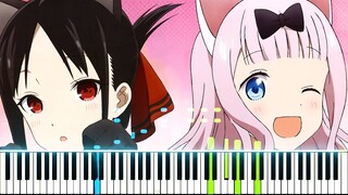 [Kaguya-sama: Love is War OP] "Love Dramatic" - Masayuki Suzuki ft. Rikka Ihara (Piano Synthesia)