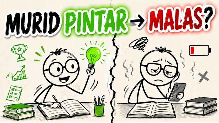 3 Alasan Murid Pintar Tiba-tiba Malas (Bukan Karen