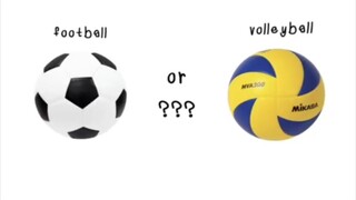 Football or Volleyball?
