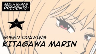 SPEED DRAWING [by Abran Wards] - Kitagawa Marin from My Dress Up Darling