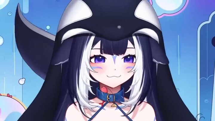 [Repost/AI-generated mature content] What if German silly cat whale Lily sat on your face...?