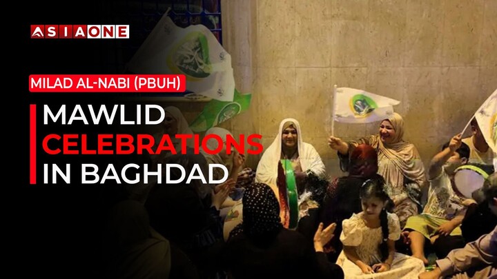 Baghdad Celebrates Prophet Muhammad’s Birth Anniversary With Fireworks | Asia One News