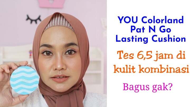 YOU Colorland Pat N Go Lasting Cushion Review ! Makin lama makin flawless