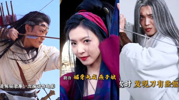 Hậu trường chụp ảnh định hình phim “Biểu Nhân” (Ưu Thích, Trần Lệ Quân, Lý Vân Tiêu, Tôn Nghệ Châu)