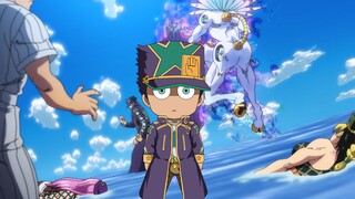 Is five seconds still too short? (Jotaro recognizes the reality)