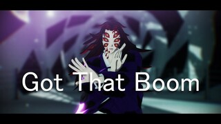 【鬼滅のMMD・Demon Slayer MMD】Got That Boom【黒死牟 Kokushibou】