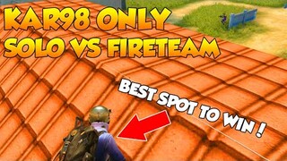 NEW GUN KAR98 SHOTGUN? SOLO VS FIRETEAM VIDEO (ROS TAGALOG)