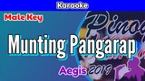 Munting Pangarap by Aegis (Karaoke : Male Key)