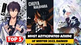 The 5 Most Anticipated Anime Of Winter 2023, Ranked
