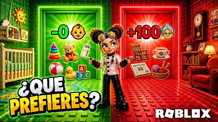 🔥¡SOLO EL 0.1% Llega a la Cima de la Torre de Edad! ¿QUE PREFIERES? ROBLOX | NENEZIZ