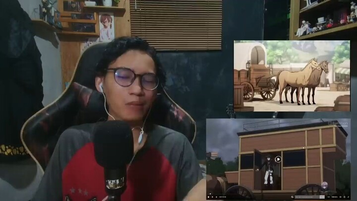 Apa ini? kok Mata Semua? Reaction Nageki no Bourei Part 2 Eps 3