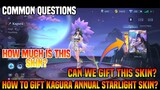 How To Gift Kagura Annual Starlight Skin? Can We Gift or Not? | MLBB