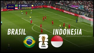 Brasil vs Indonesia - Piala Dunia 2026 Simulasi dan Prediksi