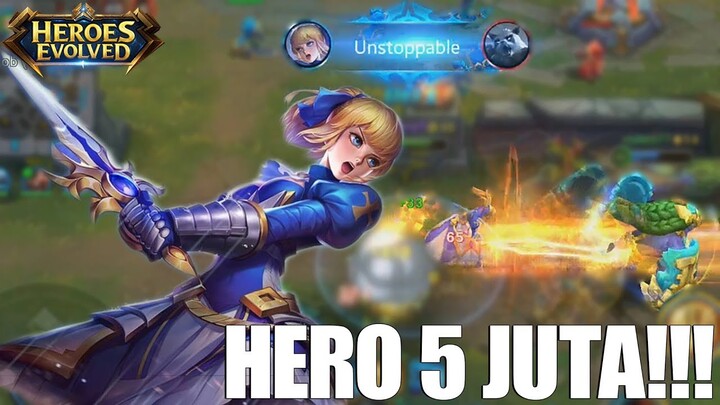 BELI HERO TERMAHAL 5 JUTA TICKET - SEBERAPA OP SIH HERO INI? PAIGE HEROES EVOLVED