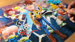 Toy Story 4 Artwork- Timelapse Artology