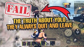 IT'S TRUE, THEY WILL JUST QUIT AND LEAVE | YOLO | Last Day Rules Survival | Last Island Of Survival