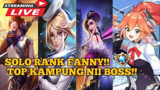 SOLO RANK FANNY CAPEK BENERRRR - Mobile Legends Bang Bang