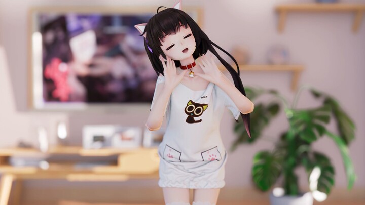 [4k/Ling Yuan/Fabric] Burung ღ kucing keracunan dalam pakaian santai