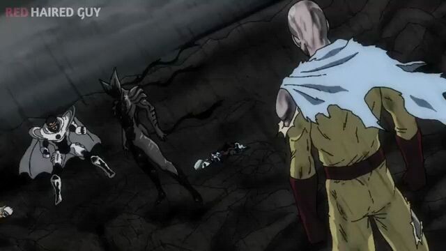 saitama vs garou