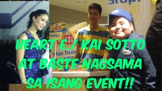 Heart E .Kai sotto at baste nagsama sa isang event!!