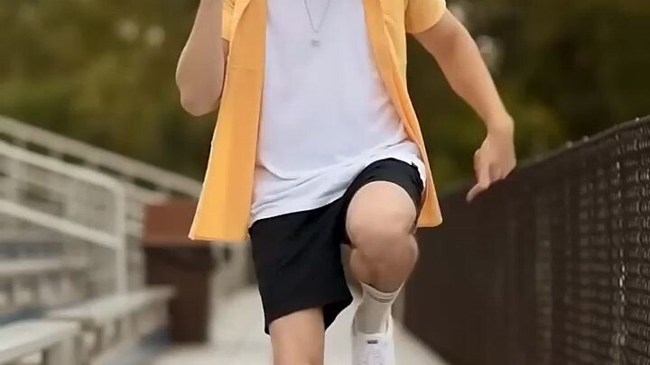 Summer dancing in a summer outfit!