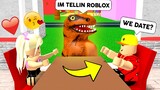 Spying on ROBLOX ODERS as a DINOSAUR!