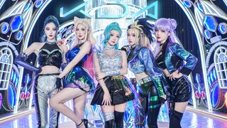 Dance cover K/DA - "MORE" dengan cosplay