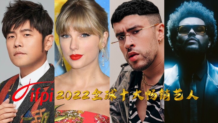 2022 Top 10 Best-Selling Artists Worldwide (IFPI Certified)