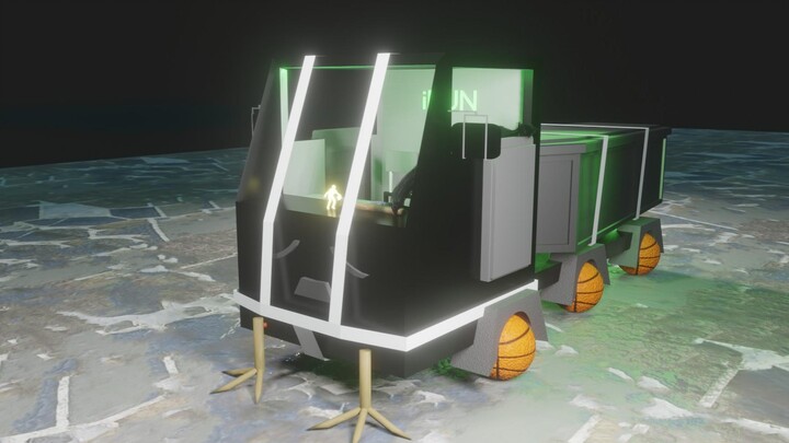 Ran over by a troll - the new generation of "chicken buses" is born.